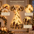 Angels Over Bethlehem Wall Light