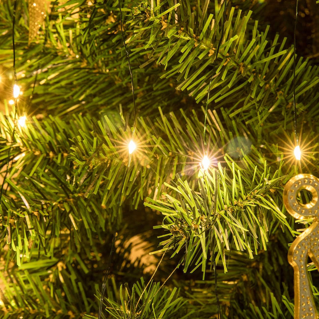 🌲8 Modes 100-600 Christmas LED Firefly Twinkle String Lights