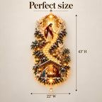 ✨ Last Day – 60% OFF!✨ Jesus Light of Heaven Christmas Wall Hanging✝️