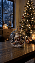 🎄Glowing Christmas Diorama Ornament✨