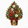 🌲 Pop-Up Christmas Tree Card ✨ Turns Into Freestanding Festive Table Decor