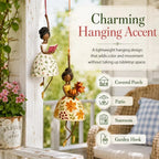 💃🌸 Let Your Space Dance — Whimsical Dancing Lady Hanging Ornament