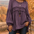 ⏳LAST DAY SALE ONLY￡15.99!🔥✨  Fringe That Moves With You | Women's Loose-Fit Boho Fringe Top