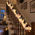 Penguin Snow Scene Staircase Lights