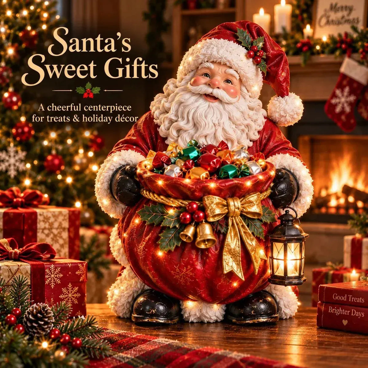Light-Up Christmas Treat Holder – 5 Festive Designs for Candy, Holiday Parties & Home Decor