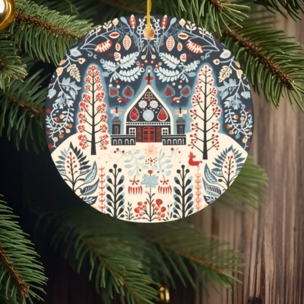 🎄Scandinavian Christmas Ornaments