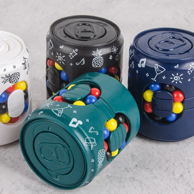 ⏳LAST DAY SALE ONLY ￡6.99!!✨🎅🎁Christmas Gift 🎄2-in-1 Educational Can Fidget Spinner Toy