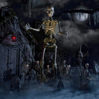 Giant-Sized Skeleton with LifeEyes LCD Eyes