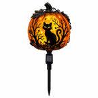🎃 Solar Halloween Pumpkin Garden Stake Light