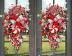 Candy Cane Christmas Wreath🍭