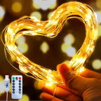 🌲8 Modes 100-600 Christmas LED Firefly Twinkle String Lights