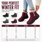 ⏳LAST DAY SALE ONLY￡17.99!!❄️Women’s Lightweight Winter Boots – Waterproof, Non-Slip & Plush-Lined for All-Day Warmth & Style👢✨