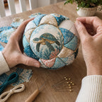 🌊 Beginner-Friendly DIY Ocean Treasures Patchwork Ornament Kit Collection