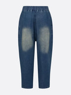 Denim Buttoned Casual Jeans