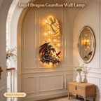 Angel Dragon Guardian Wall Lamp