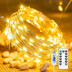 🌲8 Modes 100-600 Christmas LED Firefly Twinkle String Lights