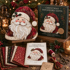 🎅Christmas Patchwork Fabric DIY Decor Kit – Stunning Results, Zero Experience Needed