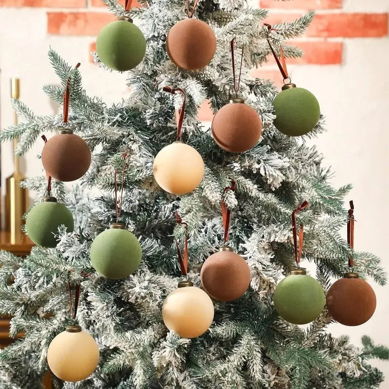 🎅Velvet Christmas Ornament Set