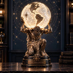 Atlas Celestial Globe Table Lamp