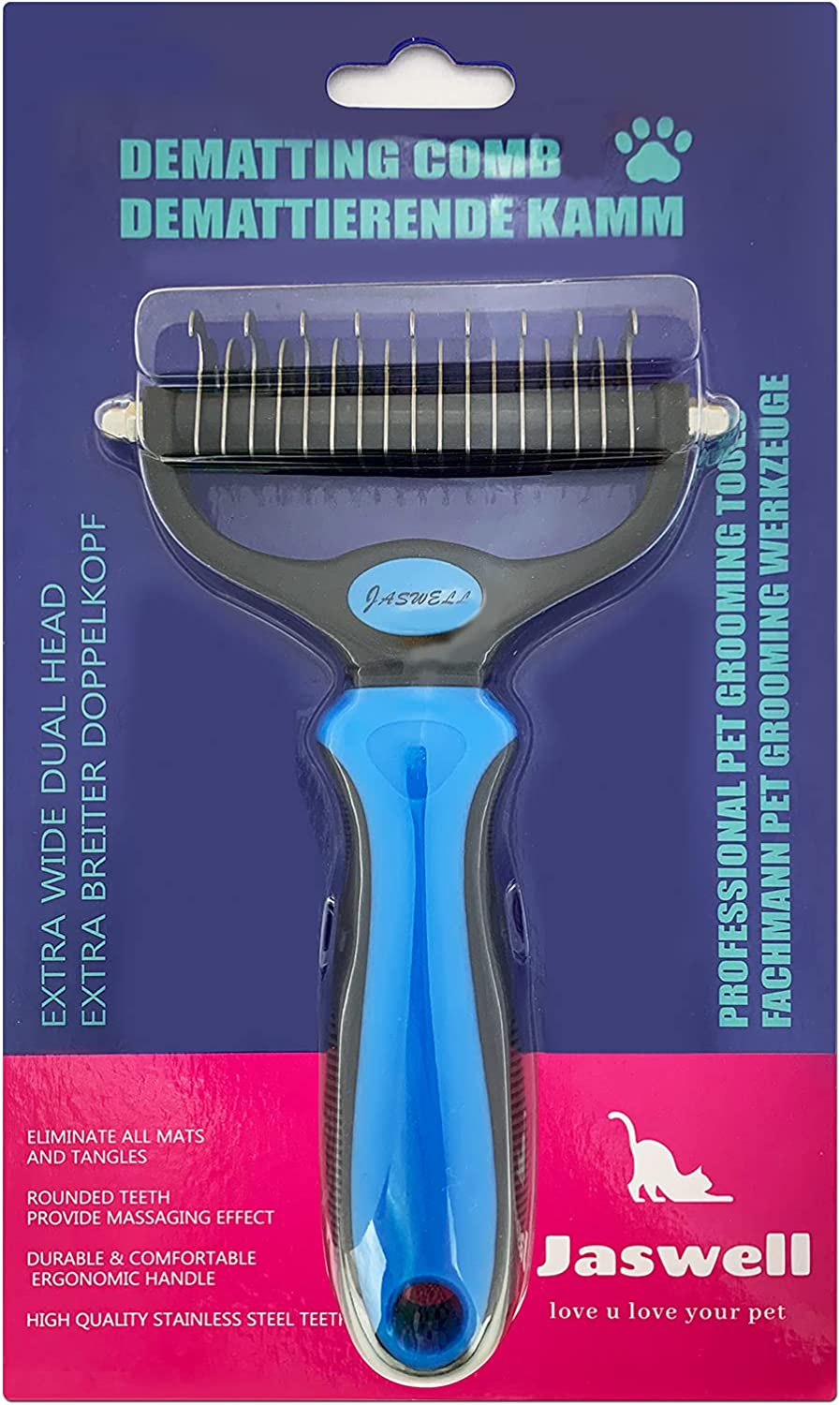 JASWELL Pet Grooming Tool- 2