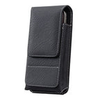 ⚡Big Discount | Waist Belt Cell Phone Pouch 📱 Multi-Pocket Leather Holster with Card Holder
