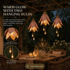 Vintage Hanging Flower Lights