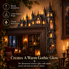 Gothic Castle Door Corner Light
