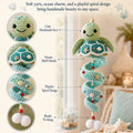 🌊 Beginner-Friendly Ocean Animal Spiral Crochet Hanging Ornament Kit💕