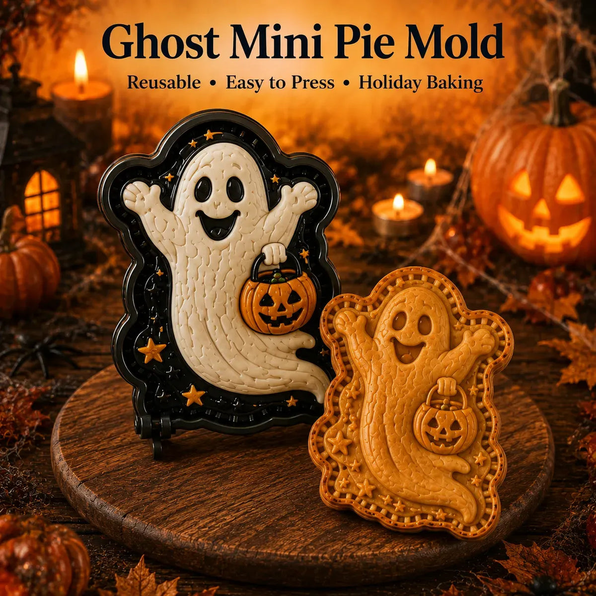 🎃 Halloween Mini Pie Mold Collection