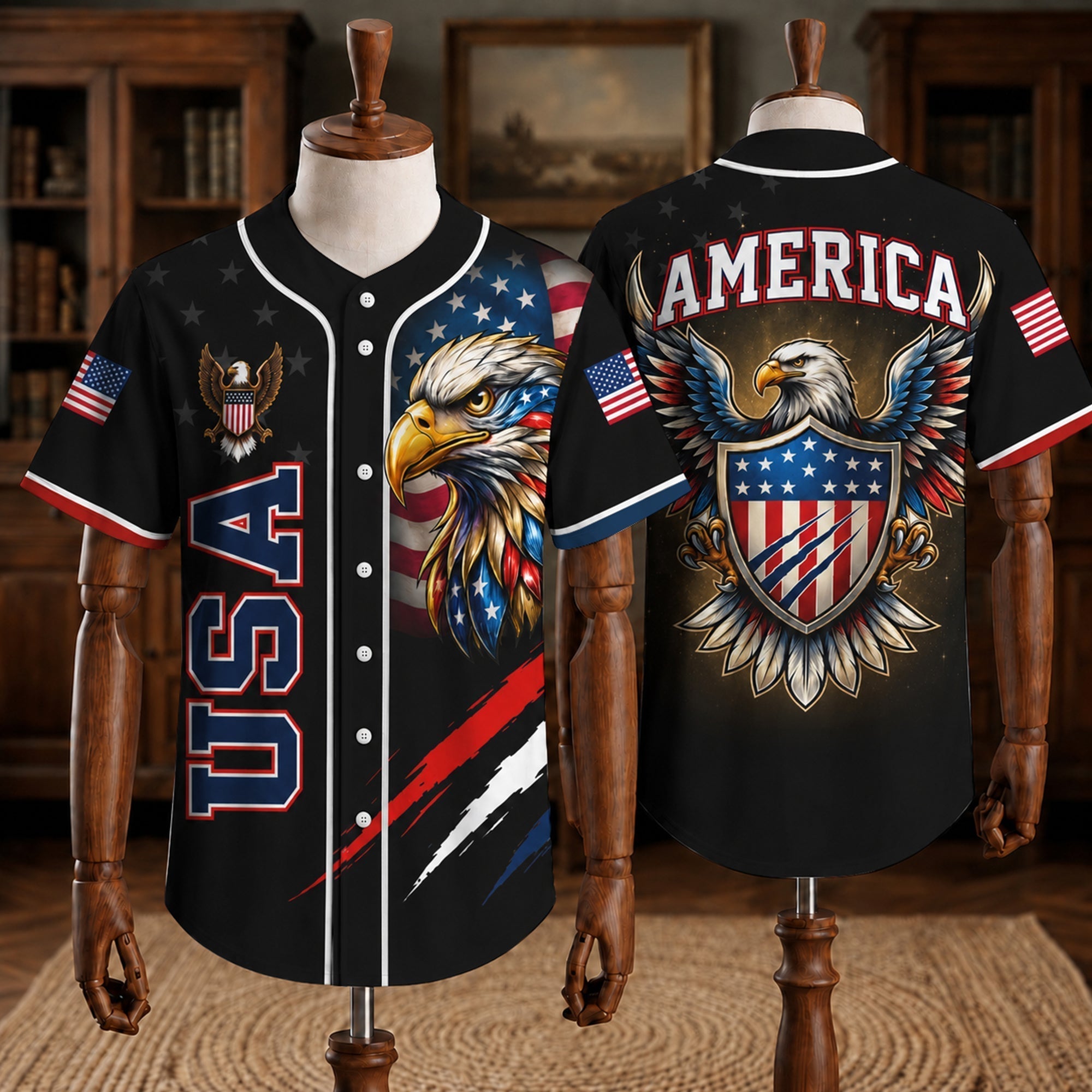 Patriotic Statue of Liberty 1776–2026 - USA 250th Anniversary Baseball Jersey Unisex Shirt