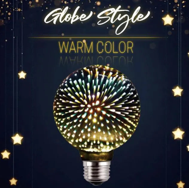 3D Fireworks LED Light Bulb🔥