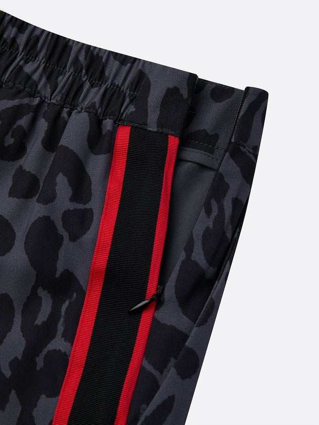 Casual Leopard Printing Wide Leg Pants