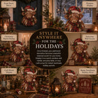 🎅Christmas Patchwork Fabric DIY Decor Kit – Stunning Results, Zero Experience Needed