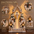 🔥 Last Day! 49%OFF 🕊️✝️ ✨Jesus Christmas Light Tabletop Decor✨