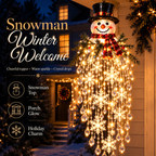 ✨❄️Crystal Cascade Christmas Light — LED Hanging Porch Decoration