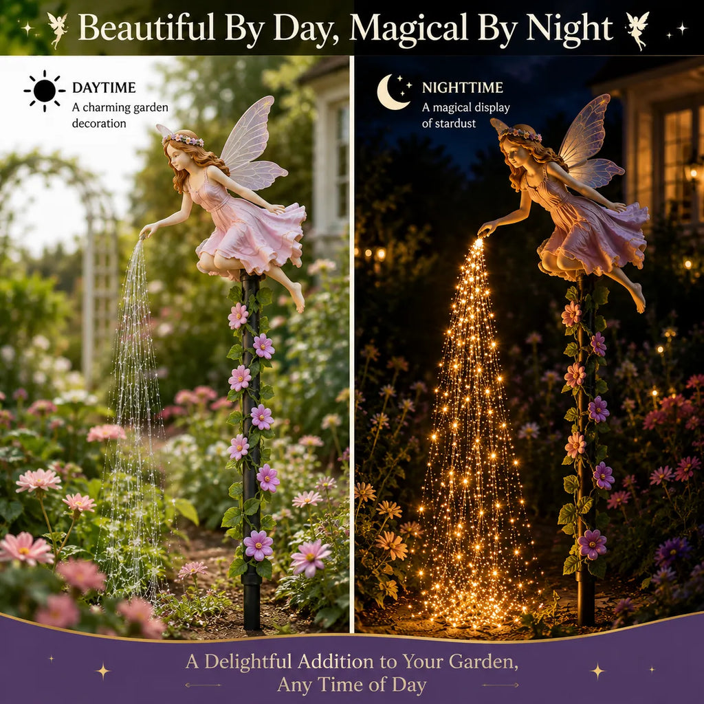 🧚‍♀️Fairy Sprinkling Magic Dust Garden Light🌸