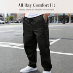 ⏳LAST DAY SALE ONLY￡15.99!!💥 Built for Storage & Movement | Men's Multi-Pocket Outdoor Cargo Pants