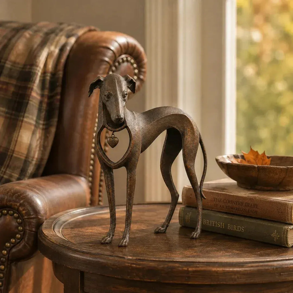 Vintage Iron Dog Accent for Timeless Interiors