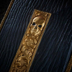 LED Lit Gold Encrusted Casket