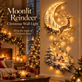 🌙 Moonlit Reindeer – Christmas Wall Light 🦌