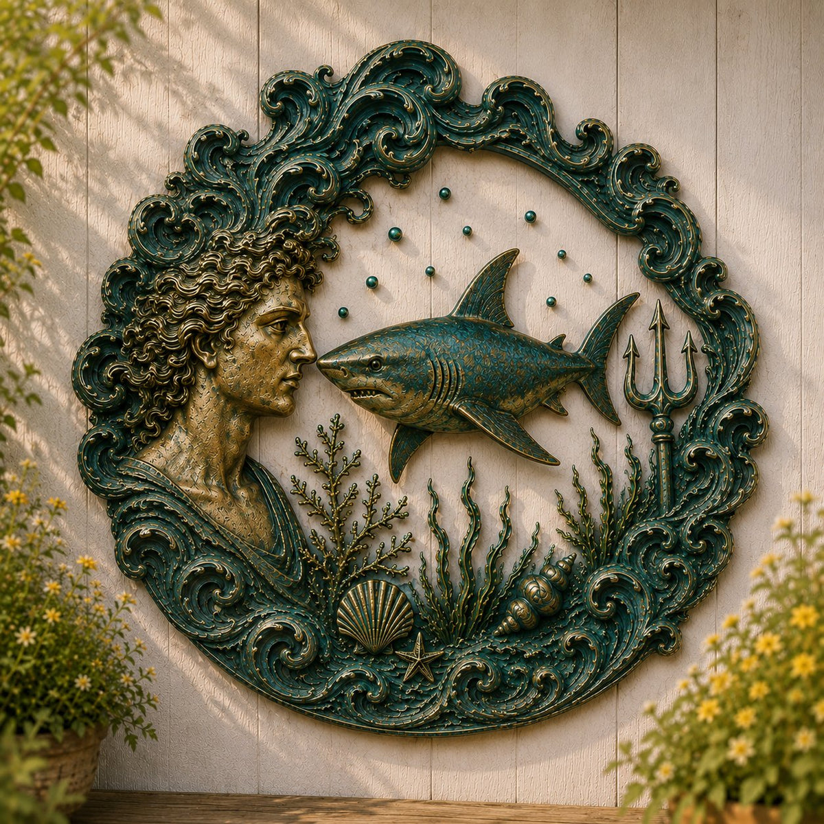🌊 🔱Vintage Ocean Theme Wall Decor Collection