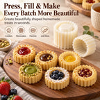 🍪 6-Shape Hand-Press Pastry Mold Set