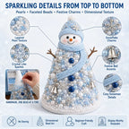 🎄Beginner-Friendly DIY Beaded Christmas Tree Craft Kit Collection