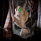 Animated LED Rocking Chair Swamp Fisherman