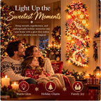 🍭 Sweet Gingerbread Village Wall Light – Glowing Christmas Wall Decor 🍭