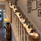 🐧 Penguin Christmas Stair Snow Decor | A Cozy Penguin Christmas Story ✨