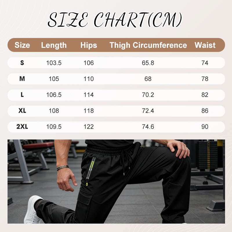 ⏳LAST DAY SALE ONLY￡15.99!!💥 Built for Storage & Movement | Men's Multi-Pocket Outdoor Cargo Pants
