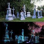 ☠️ Halloween Decoration☠️ Glow-In-the-Dark Cemetery