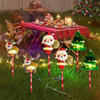 🎄🎁6-Pack Solar Christmas Decorative Lights