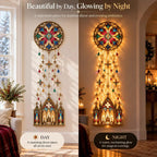 Cathedral Stained Glass Hanging Light